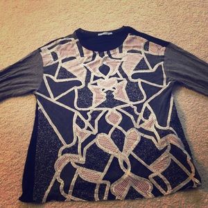 Zara long sleeved top